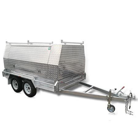 The 10x6 Tradesman enclosed.