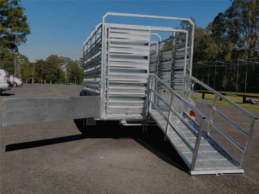 12x6 Cattle Trailer ATM 3500KG - Image 5
