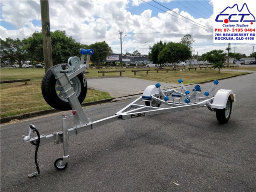 3.5m-4.0m Galvanised Boat Trailer ATM 750KG - Image 2