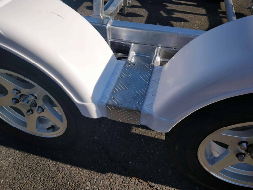 4.8m-5.8m Galvanised Boat Trailer ATM 2000KG - Image 6