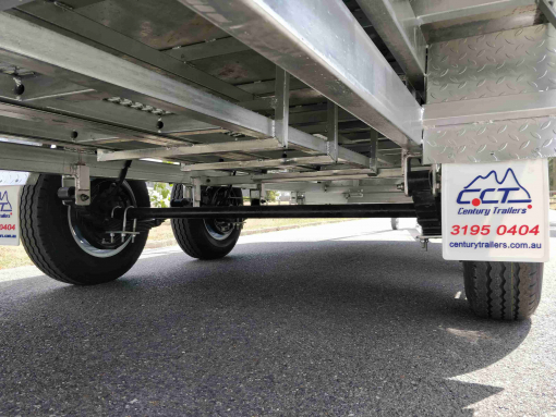 16x8 Flat Top Trailer (Flatdeck) ATM 3500KG - Image 4