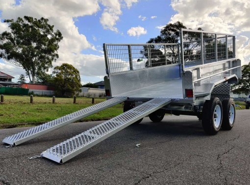 10x5 Hydraulic Tipper Tandem Box Trailer ATM 3500KG - Image 5
