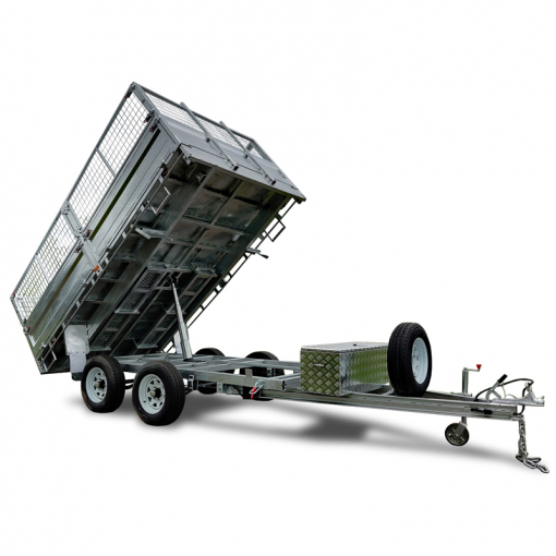 12×7 Hydraulic Tipper Flat Top Trailer ATM 3500KG