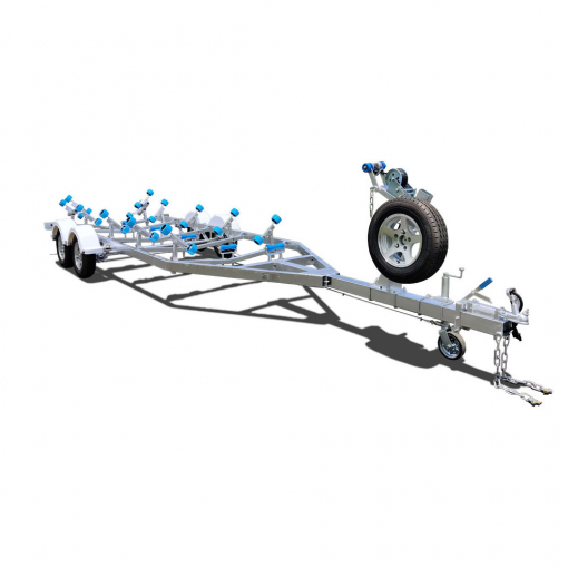 4.8m-5.8m Galvanised Boat Trailer ATM 2000KG