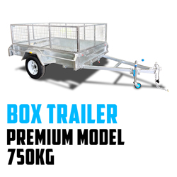 YZCTI Box Trailers 750KG